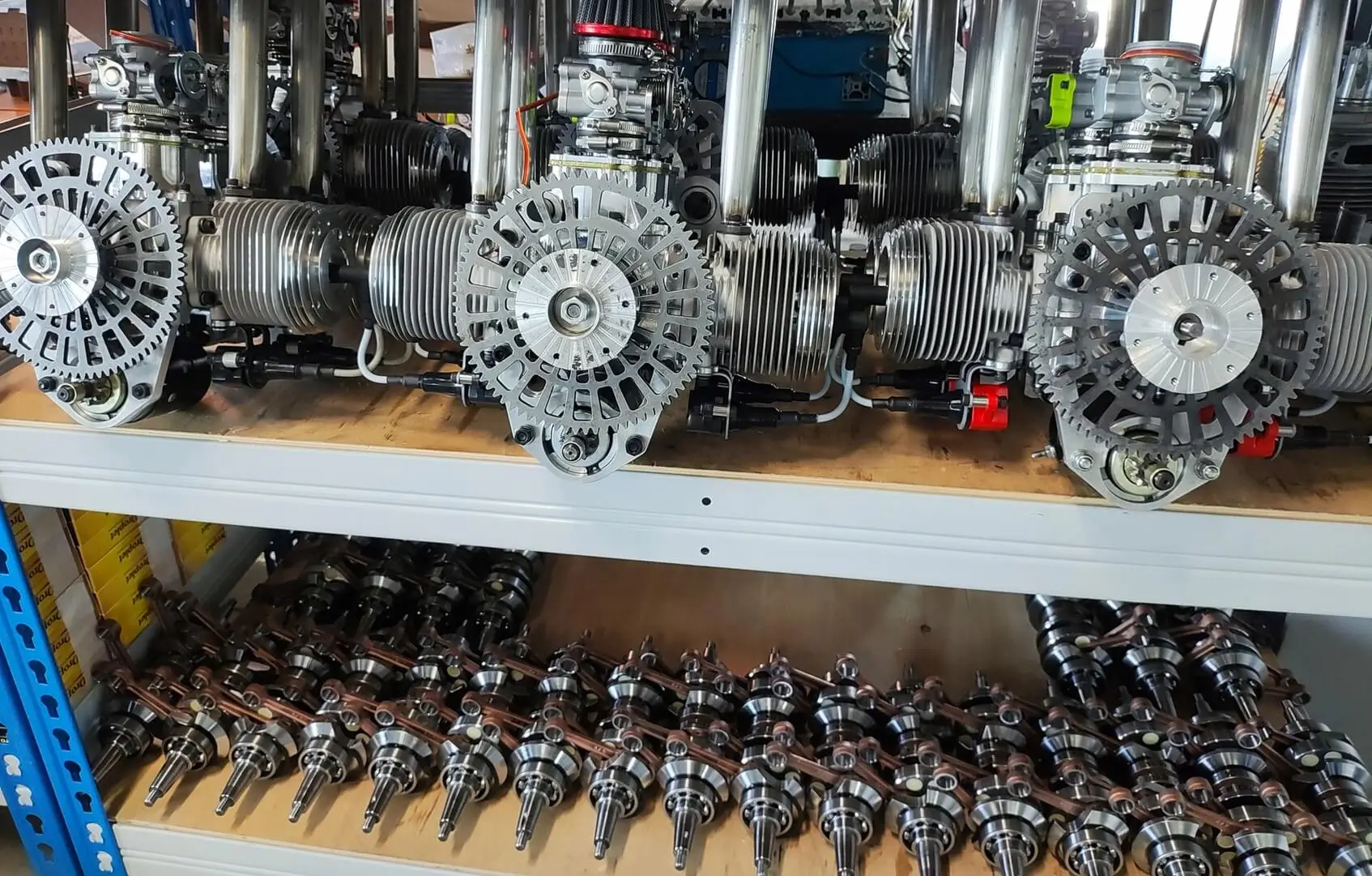 Industrial manufacturing workspace